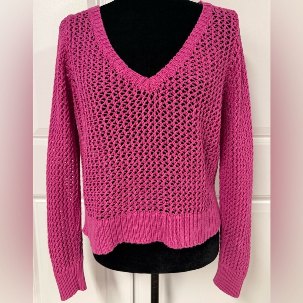 Aeropostale Open Knit Sweater